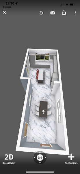 Kitchen or dining table advice in extension 