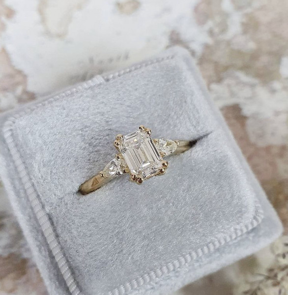.. to ask to see your engagement & wedding rings? :D