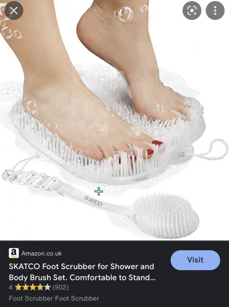 Not washing these body parts?