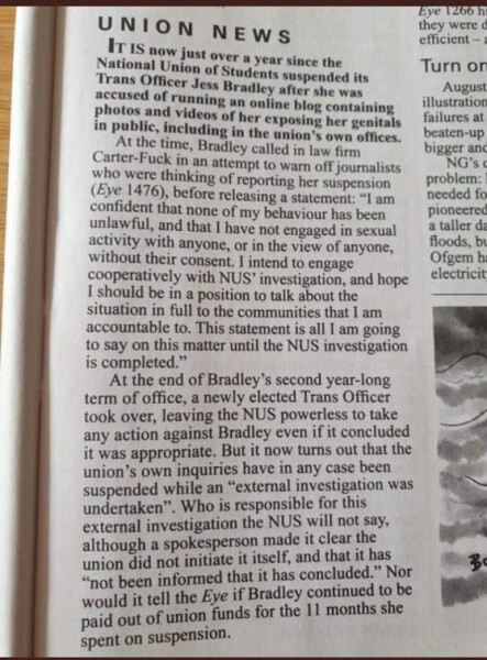 Allison Bailey v Stonewall - Employment Tribunal hearing Thread 14