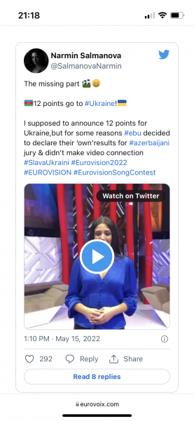 EUROVISION THREAD 3. THE UK ARE TOP OF THE LEADERBOARD (FOR NOW)