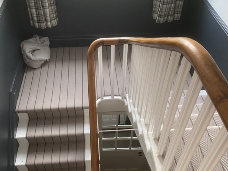 Does this look stupid? Stair runner edition.