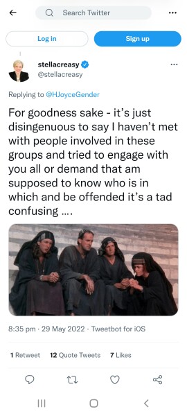 Stella Creasy says women can have penises 