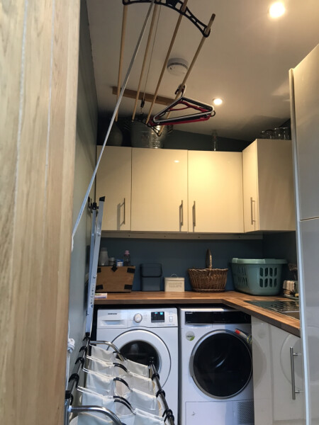 Drying laundry when it's always raining