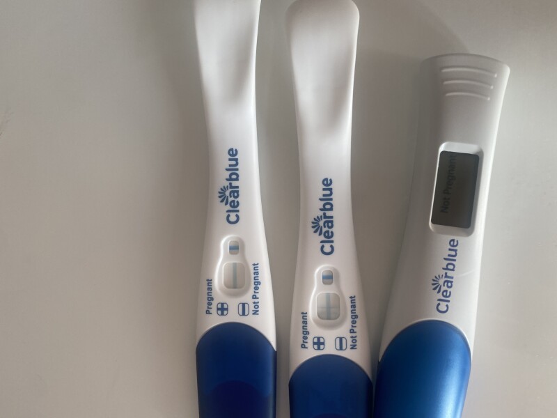 Clear blue evap line