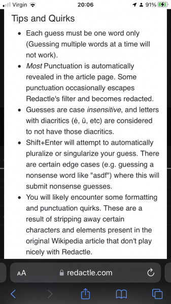 Redactle 2!