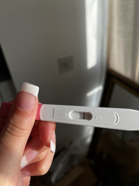Faint line or evap?
