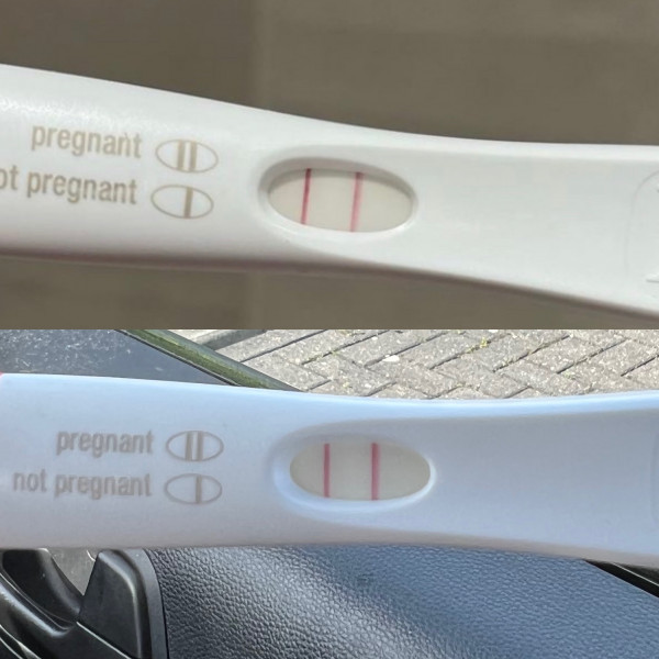 frer looks lighter 20dpo