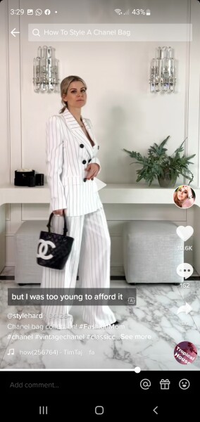 Flares / trousers that drag on the floor 