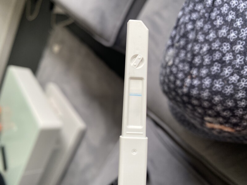 Help! 3 months late and got this pregnancy test result