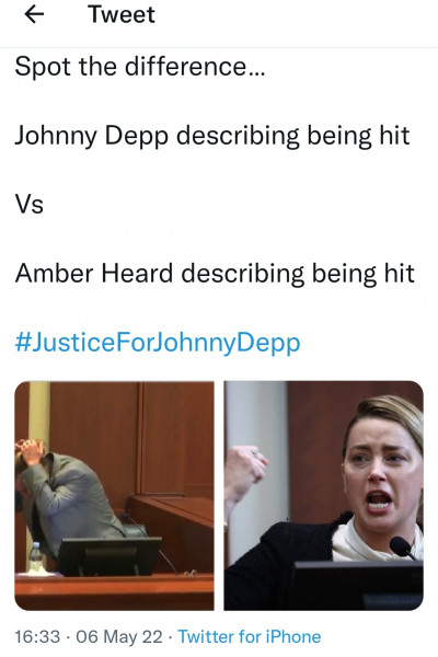 Part 3 AIBU to wonder why so many people assume Johnny Depp is the good guy and Amber Heard is the villain
