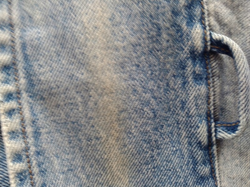 Discoloured denim help please