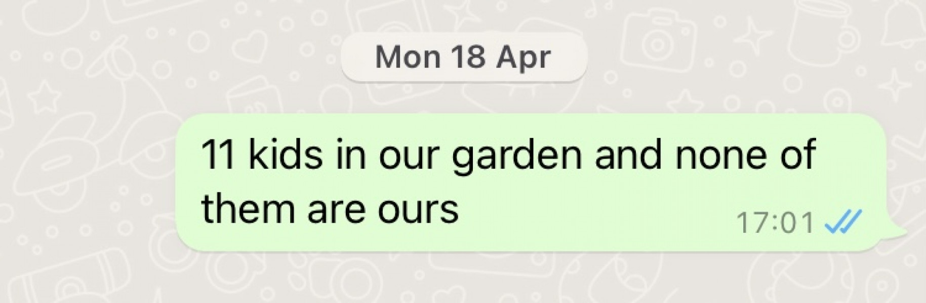 What's your thoughts kids inviting them selfs over 