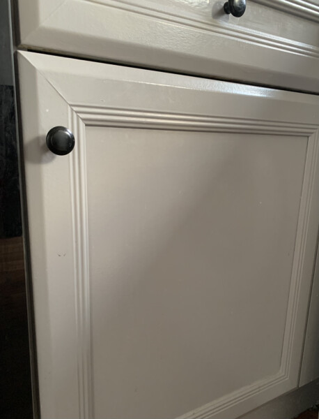 Painting kitchen cupboards