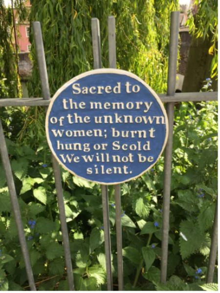 Alternative blue plaques celebrating women