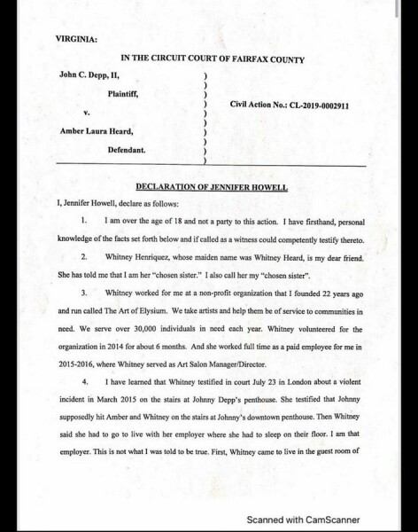 Amber Heard&Johnny Depp trial