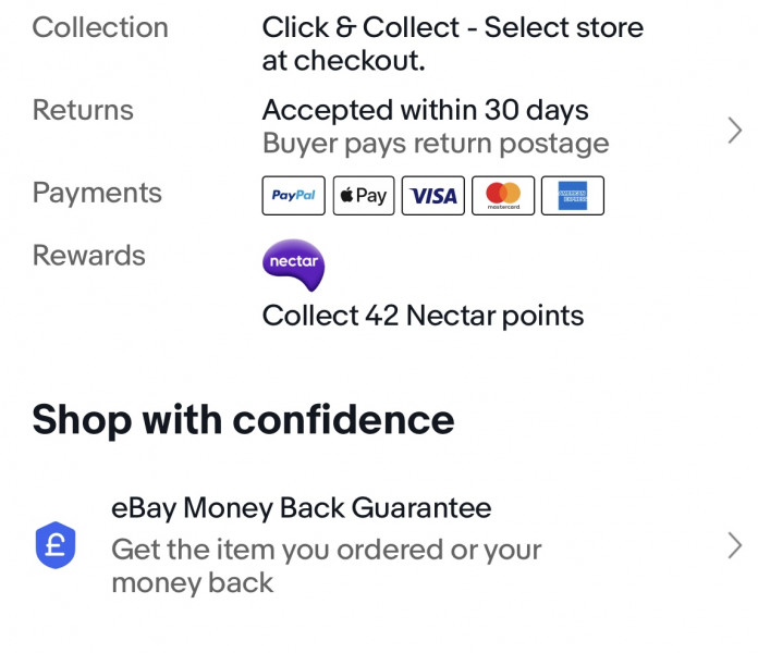 EBay question - does seller have to accept returns if they’ve stated returns accepted on the listing?