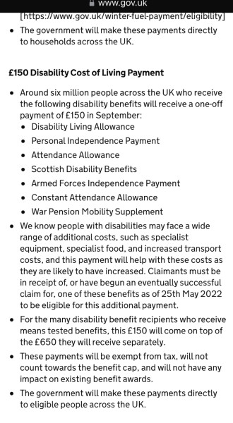 Cost of Living mini budget. 