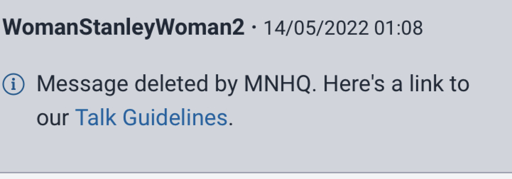 What is it with all these threads being deleted??