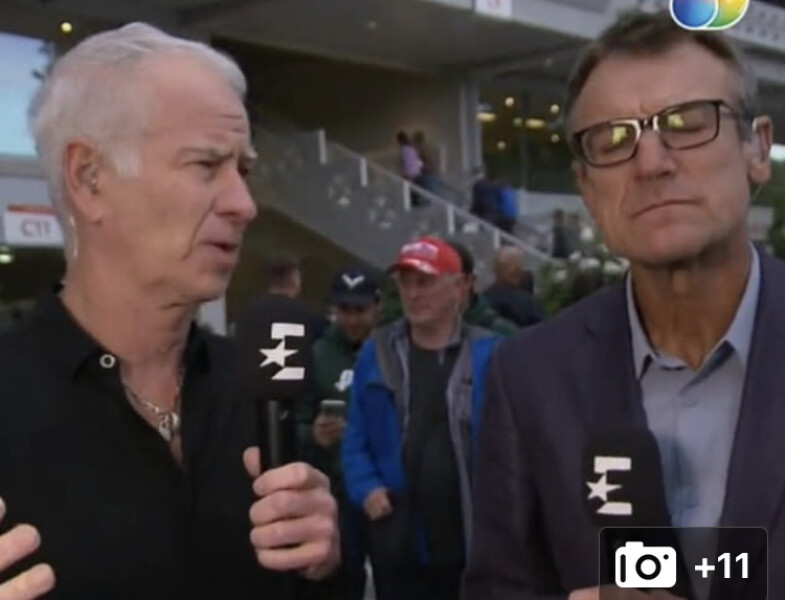 McEnroe looks like Charlie Fairhead