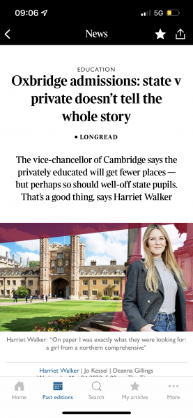 Applying to Oxbridge for 2023 intake