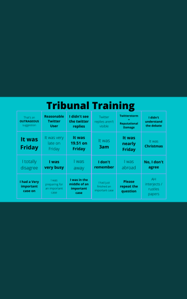 Allison Bailey v Stonewall - Employment Tribunal hearing Thread 11