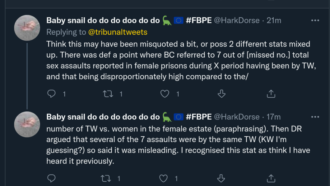 Allison Bailey v Stonewall - Employment Tribunal hearing Thread 9