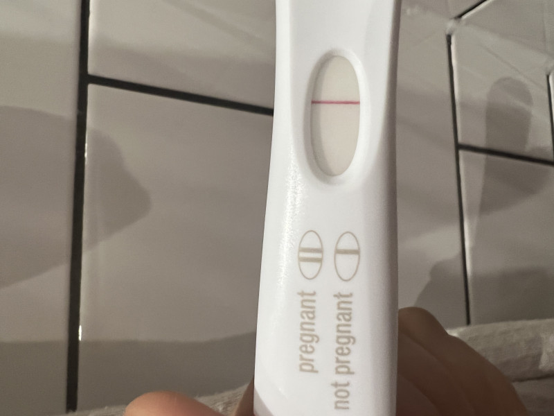 Am I loosing the plot or is the first test positive?