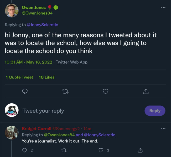 Times: Girl ‘driven out of school for questioning trans ideology’