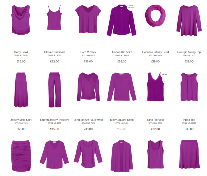 Matching skirt and top (to look like a dress)