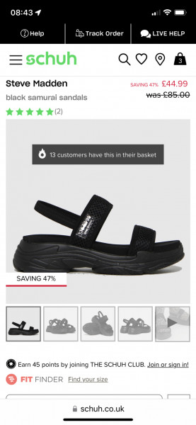Trying to find a pair of sandals
