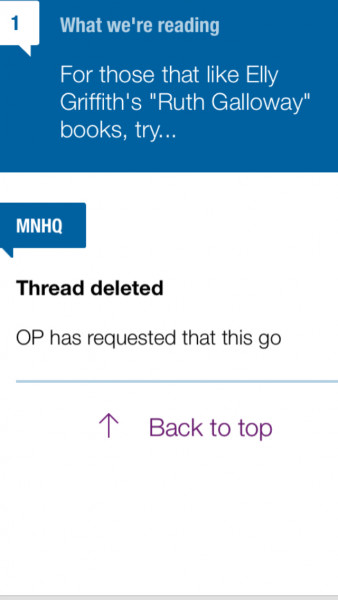 What is it with all these threads being deleted??