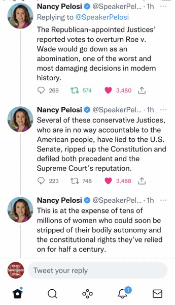 Breaking: claims that the American Supreme Court will strike down Roe v. Wade