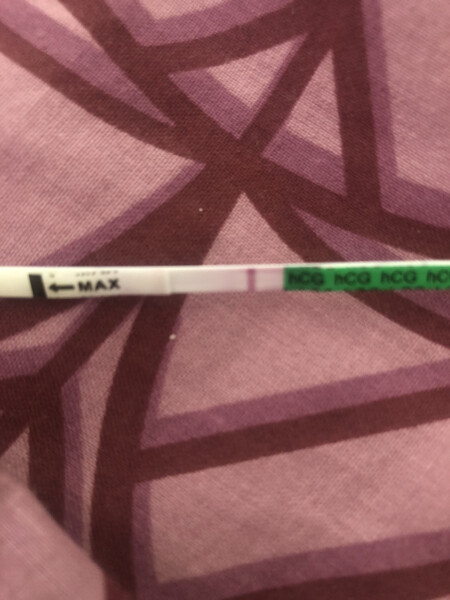 Am I pregnant or evap line