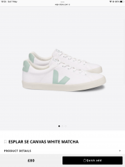 White trainers