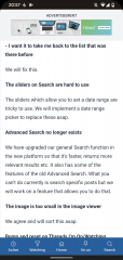 Can MNHQ please confirm advanced search is coming back?
