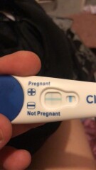 Am I pregnant or evap line