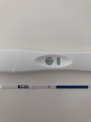 So so faint or evap?