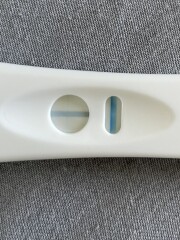 Is this Evap line of feint positive?