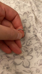 .. to ask to see your engagement & wedding rings? :D