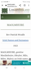 Milo, Torin or Malachy