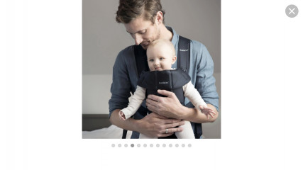 Baby carriers for people with reduced mobility