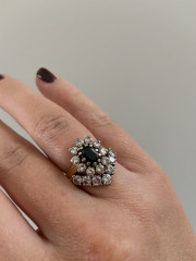 .. to ask to see your engagement & wedding rings? :D