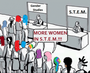 To feel despondent about feminism