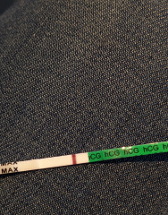 Just curious whether you see a line? 