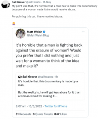 Matt Walsh Thinks He's Leading the Woman's Movement