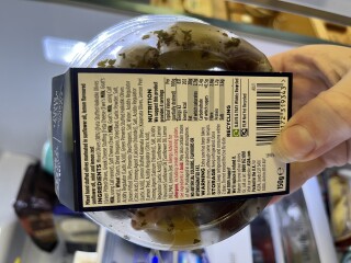 Ate feta; having a slight panic 