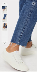 White trainers and maxi dresses...