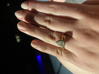 .. to ask to see your engagement & wedding rings? :D