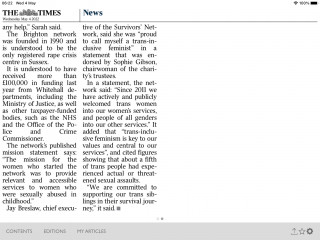 Big update on Rape Crisis legal challenge